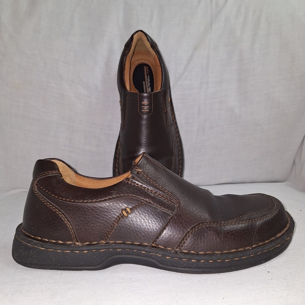 Streetcars Mens Shoes My Travel Leather Brown Comfortable Casual Size 8.5M